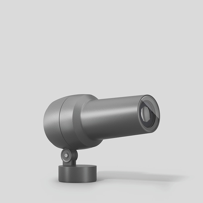 Bega Gobo-Scheinwerfer, silber 3000 K