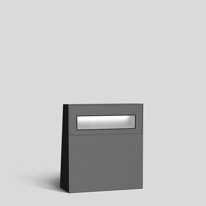 Bega Grondopbouwarmatuur, voor binnen- en buiten, grafiet 3000 K