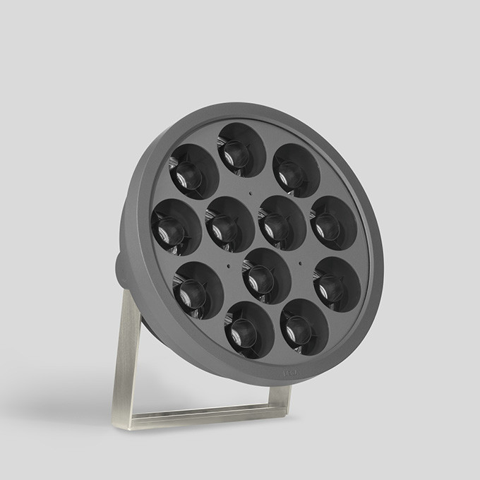 Bega High-Performance-schijnwerper, voor binnen- en buiten, grafiet 4000 K