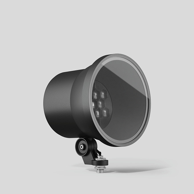Bega Kompaktscheinwerfer, grafit 3000 K