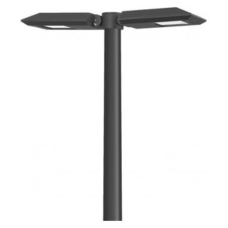 Bega Led armatuur straatverlichting opzet led 7170LM 3000K 52.2W 255x815mm ip66 ik08 antraciet