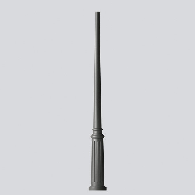 Bega Lichtmast, grafiet