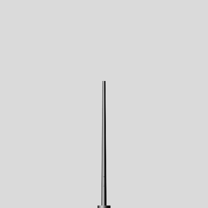 Bega Lichtmast, grafiet