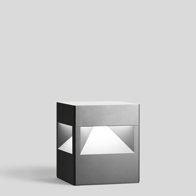 Bega Lichtontwerpelement, voor binnen- en buiten, zilver 3000 K