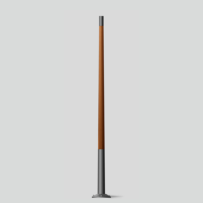 Bega Mast Van hout, grafiet Bega Mast Van hout, grafiet