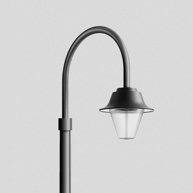 Bega Opzetarmatuur, grafiet 3000 K