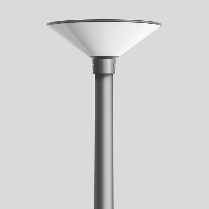 Bega Opzetarmatuur, zilver 3000 K