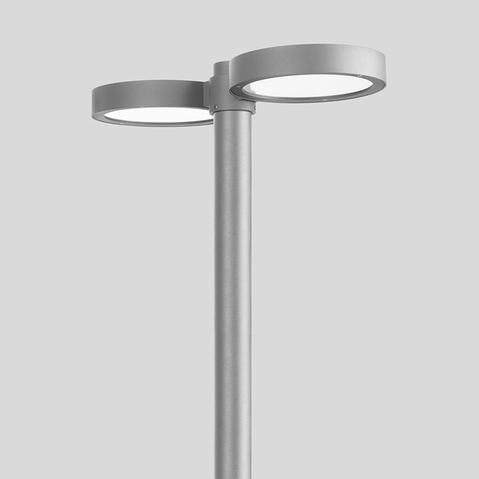 Bega Opzetarmatuur, zilver 3000 K