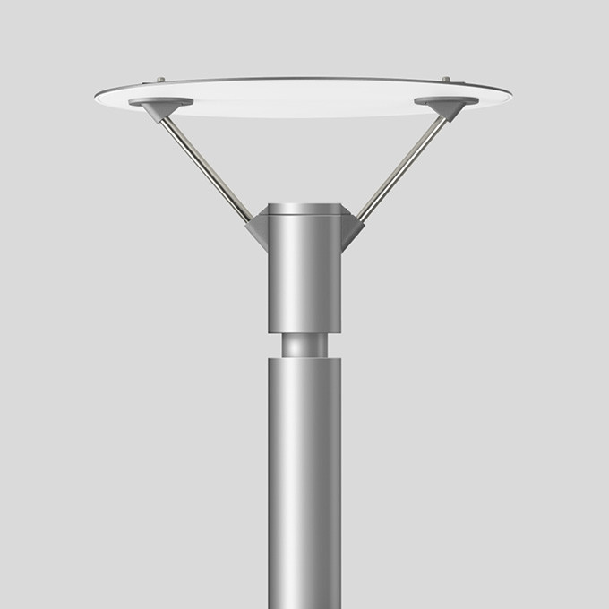 Bega Opzetarmatuur, zilver 4000 K