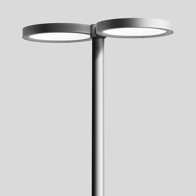 Bega Opzetarmatuur, zilver 4000 K