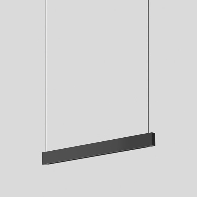 Bega Pendelleuchte, FÜR den innenbereich, samtschwarz 3000 K