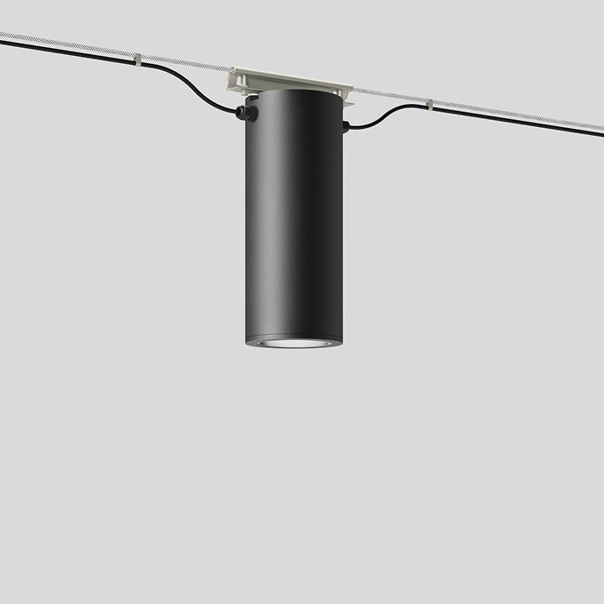 Bega Pendelarmatuur Voor, gebruik in spankabelsystemen, grafiet 3000 K