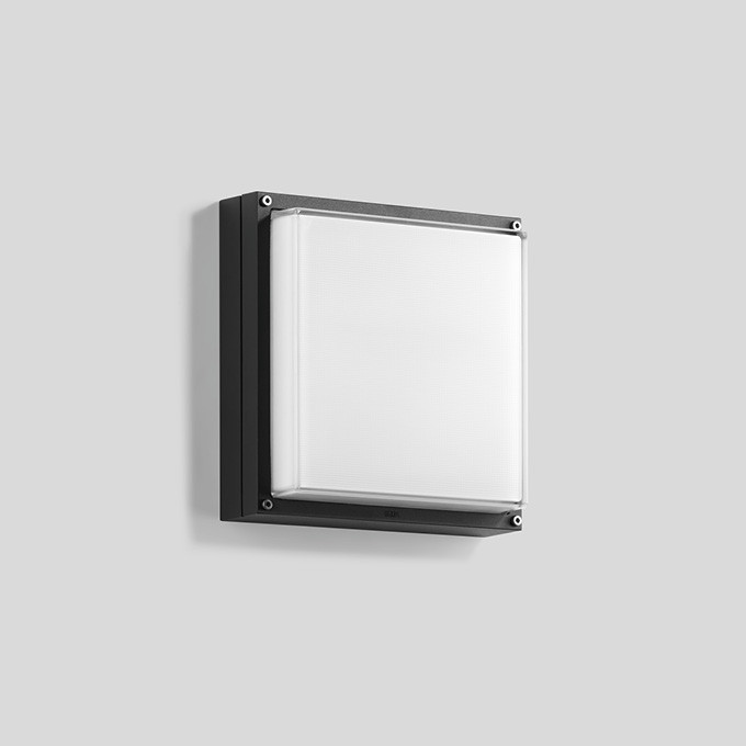 Bega Plafond- en wandarmatuur, voor binnen- en buiten, grafiet 3000 K