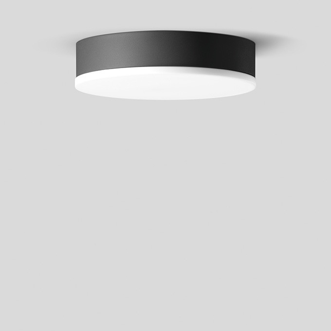 Bega Plafond- en wandarmatuur, voor binnen- en buiten, grafiet 3000 K