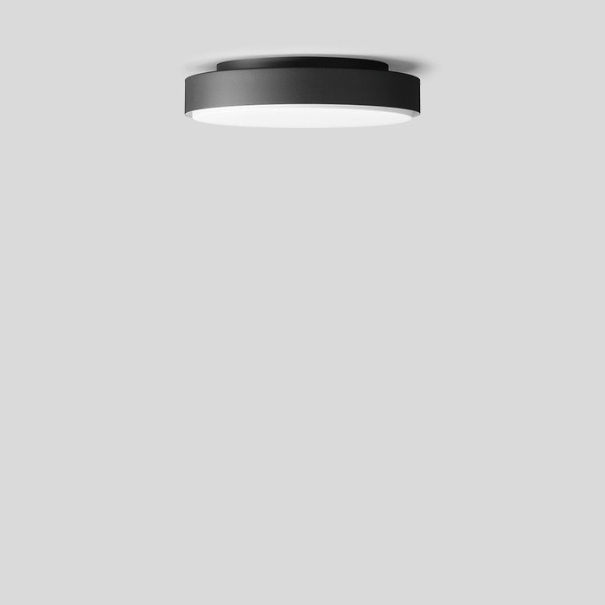 Bega Plafond- en wandarmatuur, voor binnen- en buiten, grafiet 4000 K