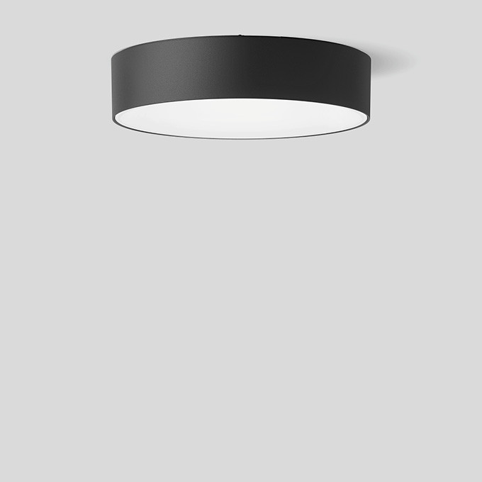 Bega Plafond- en wandarmatuur, voor binnen- en buiten, grafiet 4000 K