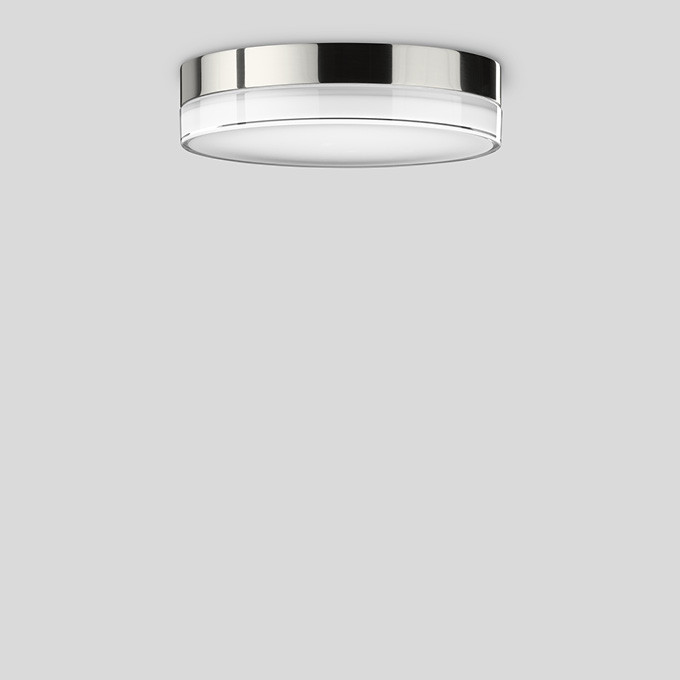 Bega Plafond- en wandarmatuur voor binnentoepassing, aluminium gepolijst 30