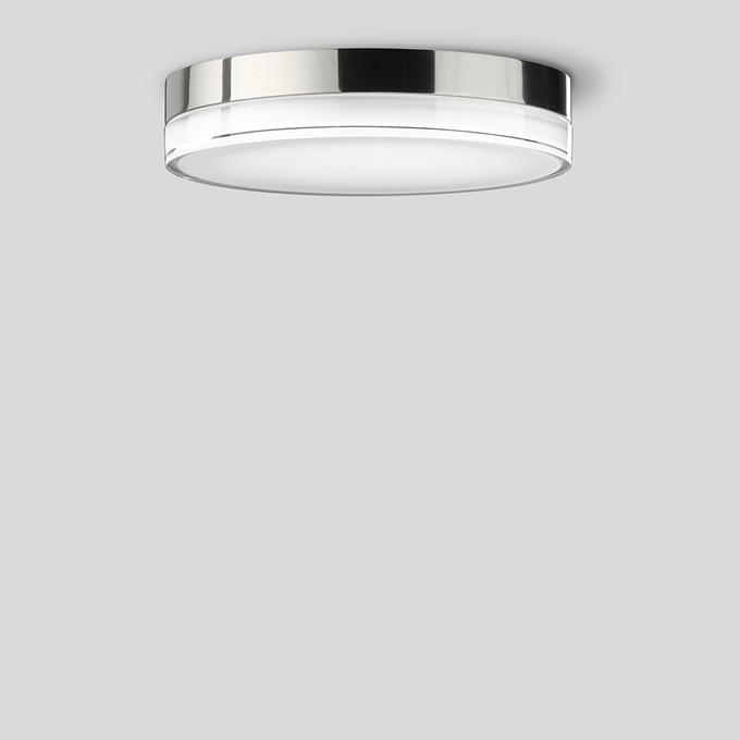 Bega Plafond- en wandarmatuur voor binnentoepassing, aluminium gepolijst 30