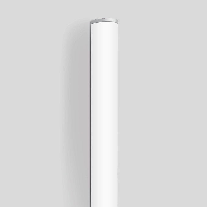 Bega Plafond- en wandarmatuur, voor binnentoepassing, aluminium mat 3000 K