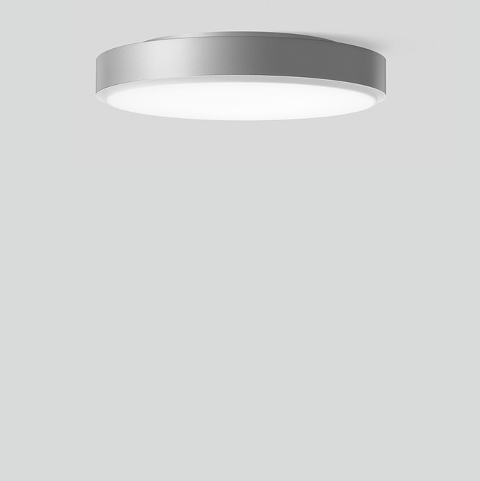 Bega Plafond- en wandarmatuur, voor binnentoepassing, kleur wit aluminium ·