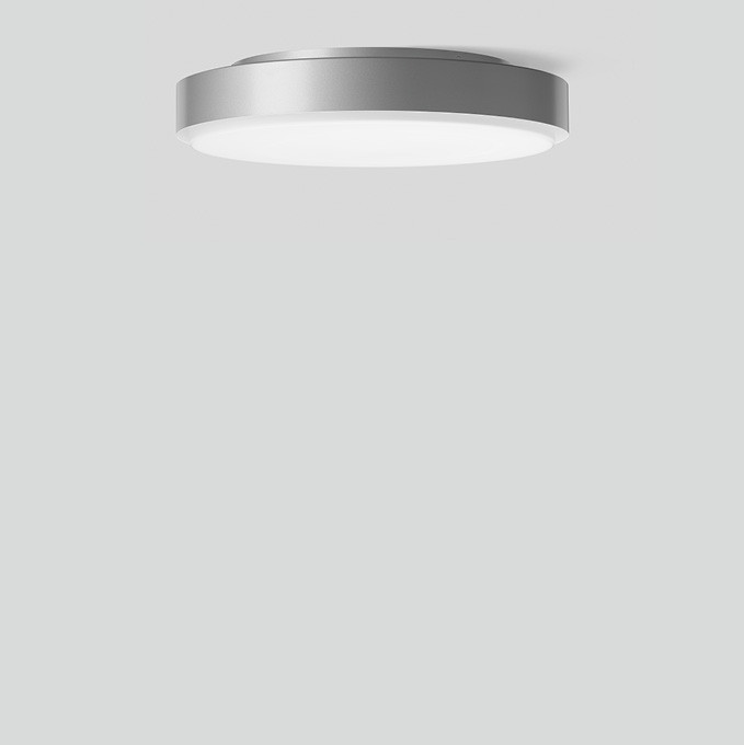 Bega Plafond- en wandarmatuur, voor binnentoepassing, kleur wit aluminium 3