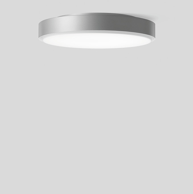 Bega Plafond- en wandarmatuur voor binnentoepassing, kleur wit aluminium 30