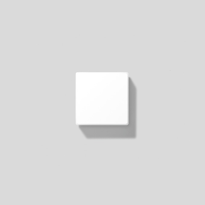 Bega Plafond- en wandarmatuur, voor binnentoepassing, wit 3000 K