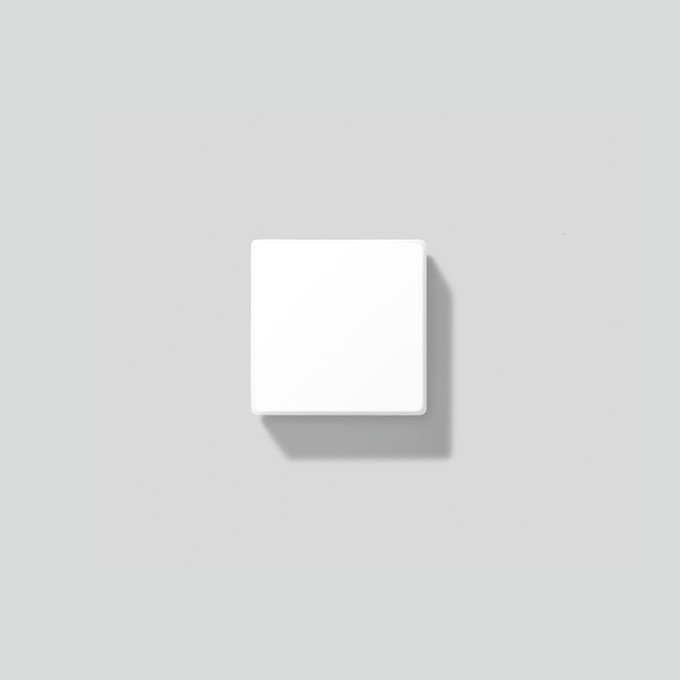 Bega Plafond- en wandarmatuur, voor binnentoepassing, wit 3000 K