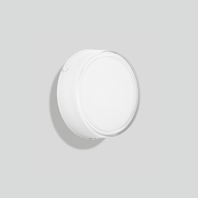 Bega Plafond- en wandarmatuur, voor binnentoepassing, wit 3000 K