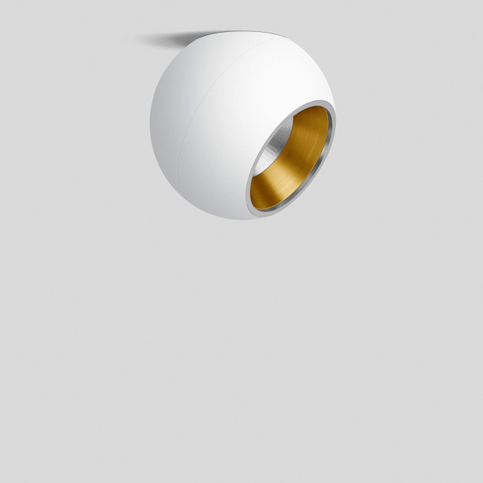 Bega Plafondarmatuur Diepstraler, voor binnentoepassing, fluweelwit 3000 K