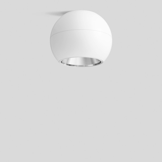 Bega Plafondarmatuur Diepstraler, voor binnentoepassing, fluweelwit 3000 K