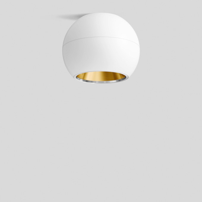 Bega Plafondarmatuur Diepstraler, voor binnentoepassing, fluweelwit 3000 K