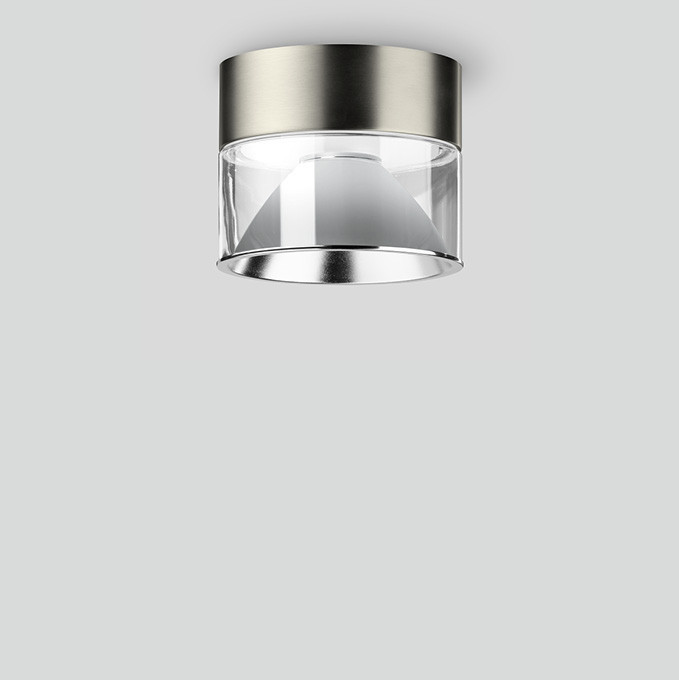 Bega Plafondarmatuur Voor binnentoepassing, edelstaal 3000 K