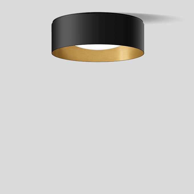 Bega Plafondarmatuur, voor binnentoepassing, fluweelzwaart 3000 K