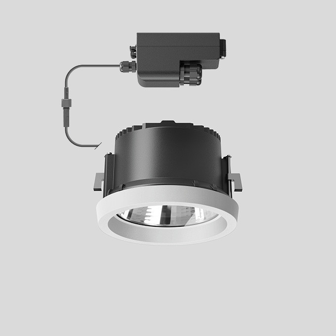 Bega Plafondinbouw-Diepstraler, voor binnen- en buiten, wit 4000 K