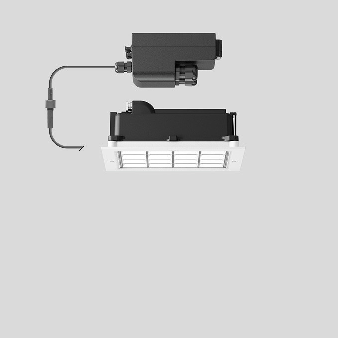 Bega Plafondinbouw-Diepstraler, voor binnen- en buiten, wit 4000 K