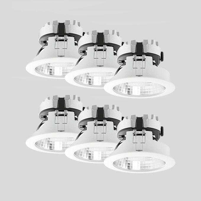 Bega Plafondinbouw-Diepstraler voor binnentoepassing, 3000 K