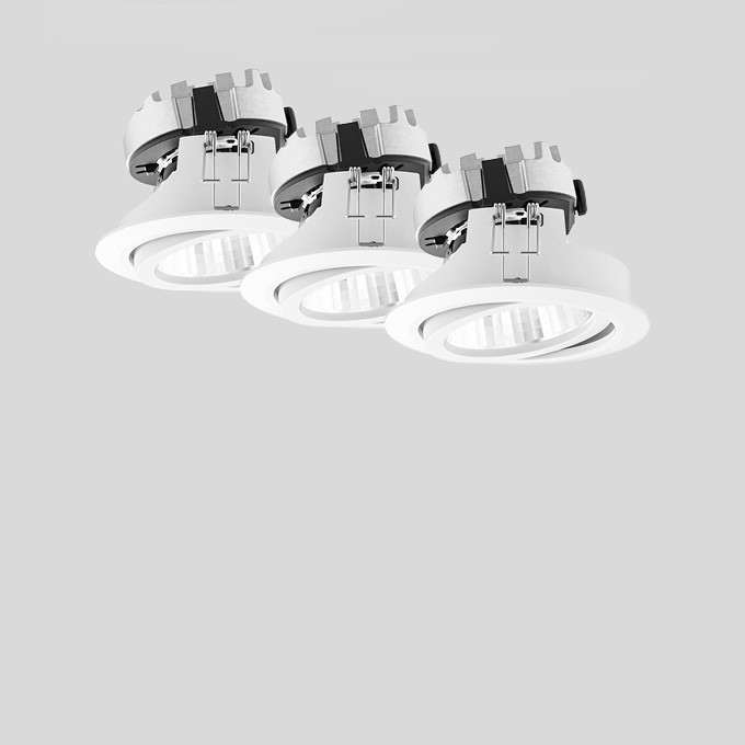 Bega Plafondinbouw-Diepstraler voor binnentoepassing, 3000 K