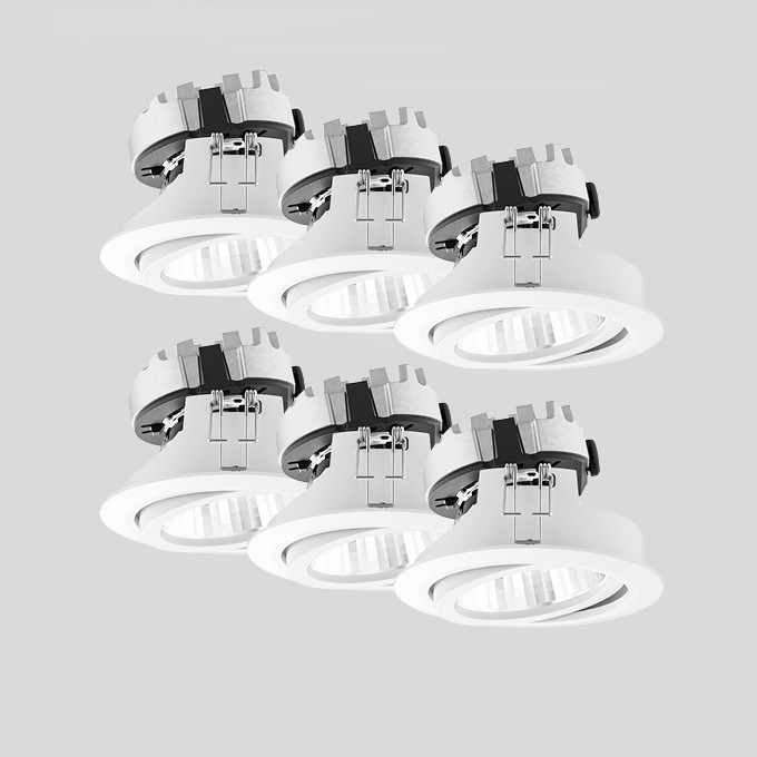 Bega Plafondinbouw-Diepstraler voor binnentoepassing, 3000 K