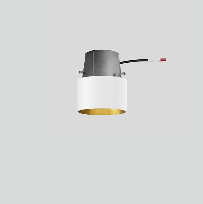 Bega Plafondinbouw-Diepstraler voor binnentoepassing, fluweelwit 3000 K