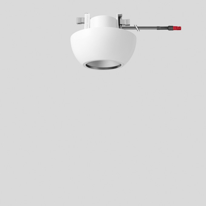 Bega Plafondinbouw-Diepstraler voor binnentoepassing, fluweelwit 3000 K