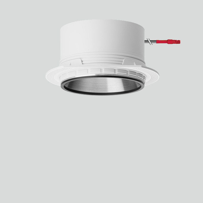 Bega Plafondinbouw-Diepstraler, voor binnentoepassing, fluweelzwaart 3000 K