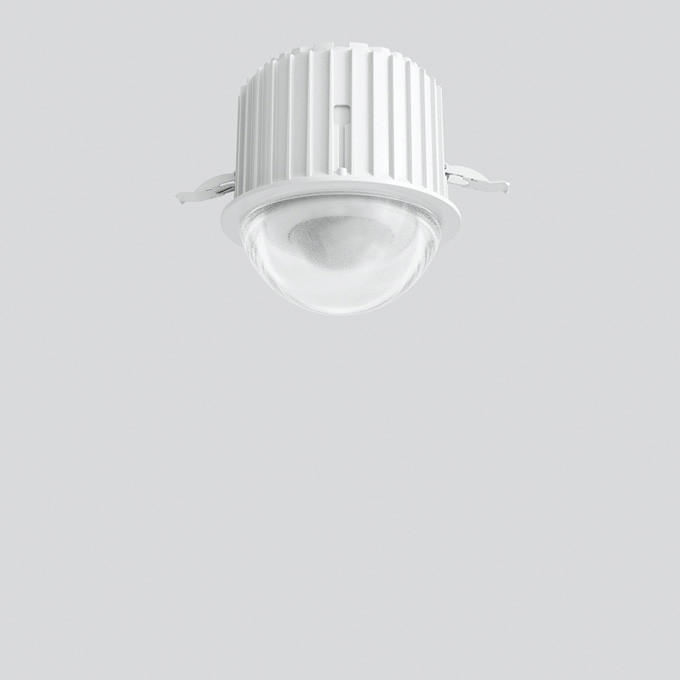 Bega Plafondinbouw-Diepstraler voor binnentoepassing, wit 3000 K