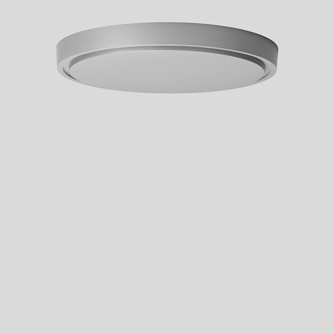 Bega Plafondverdeler, wit aluminium ral 9006