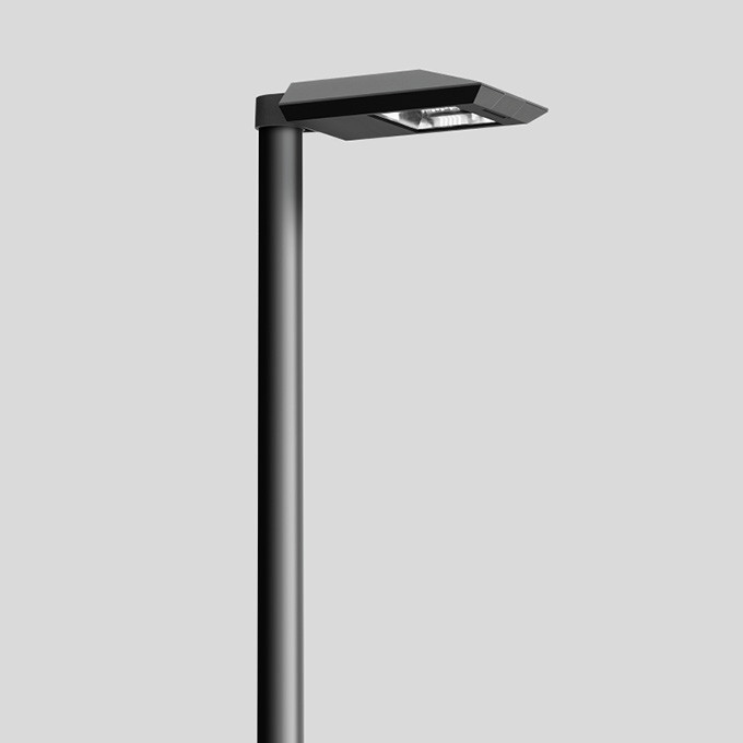 Bega Mastaufsatzleuchte, grafit