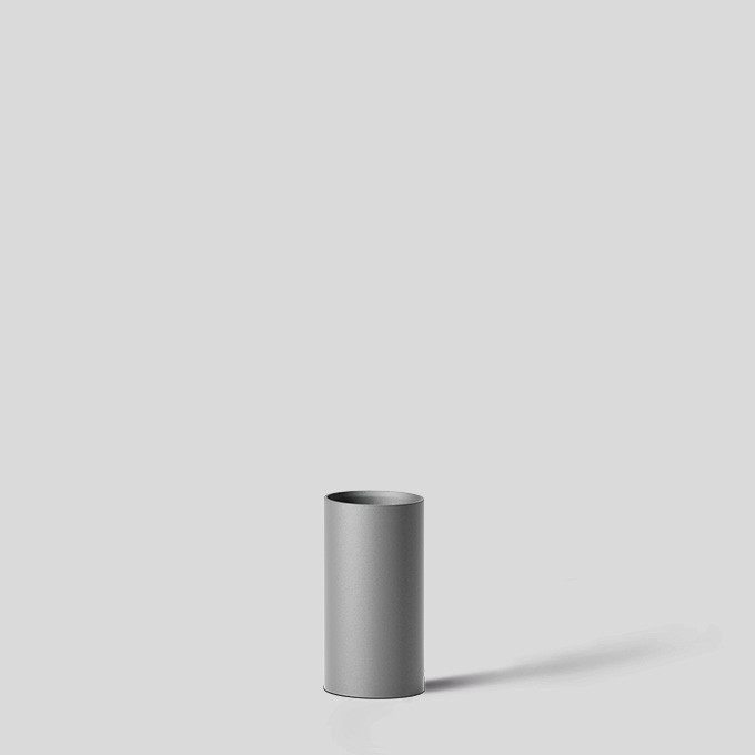 Bega Pollerleuchtenrohr, silber