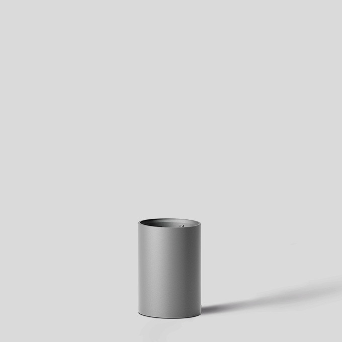 Bega Pollerleuchtenrohr, silber