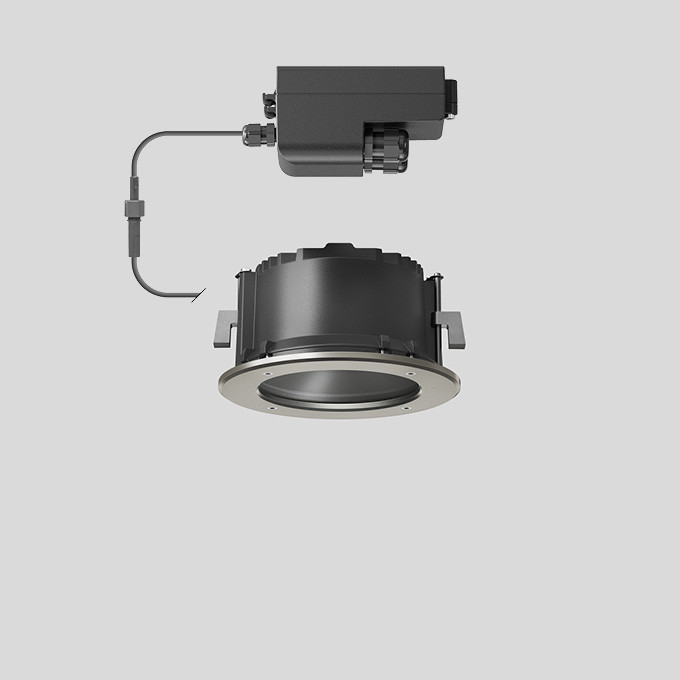 Bega Deckeneinbauleuchte, FÜR den innen- & außenbereich, 4000 K