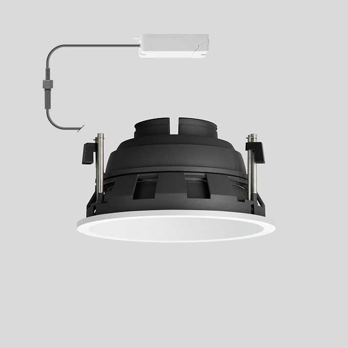 Bega Deckeneinbauleuchte, FÜR den innenbereich, weiß 3000 K