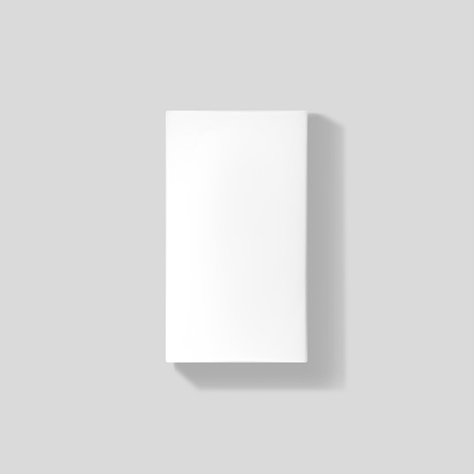 Bega Rechthoek Lichtbaustein ®, voor binnen- en buiten, grafiet 3000 K